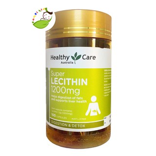 Mầm Đậu Nành Healthy Care - Super Lecithin 1200mg
