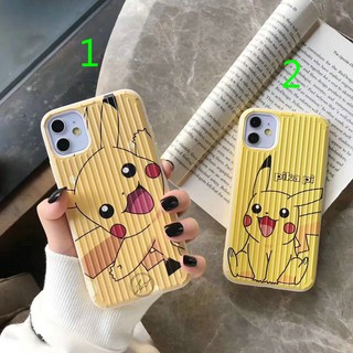 iphone 11 11 pro 11 pro max Xr Xs max X Cute Cartoon Pikachu Ốp lưng mềm TPU