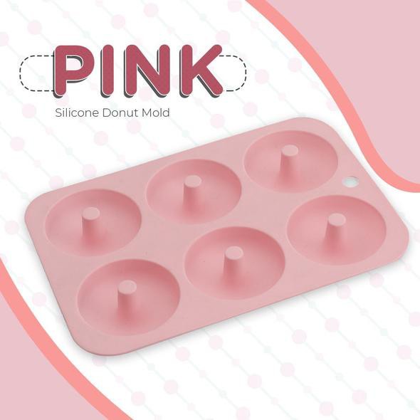 KHUÔN XÀ BÔNG SILICON 6 HÌNH CHỮ NHẬT - KHUÔN SILICON 6 HÌNH DONUT