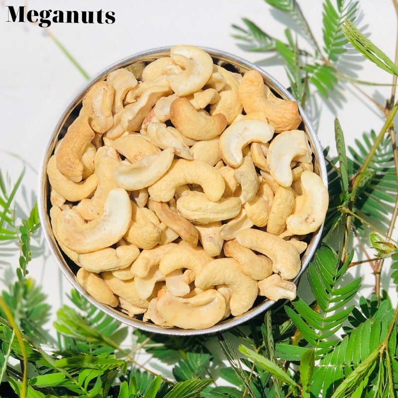 500Gr Hạt điều sấy nguyên vị không muối - hạt điều sạch vỏ lụa - LOẠI NGON thơm ngọt béo giòn