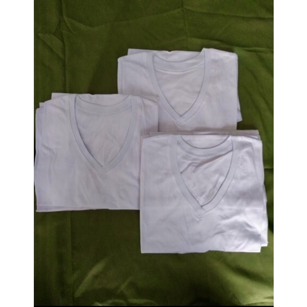 áo thun trắng trơn 100% cotton