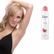 Xịt Khử Mùi Dove Go Fresh hương lựu