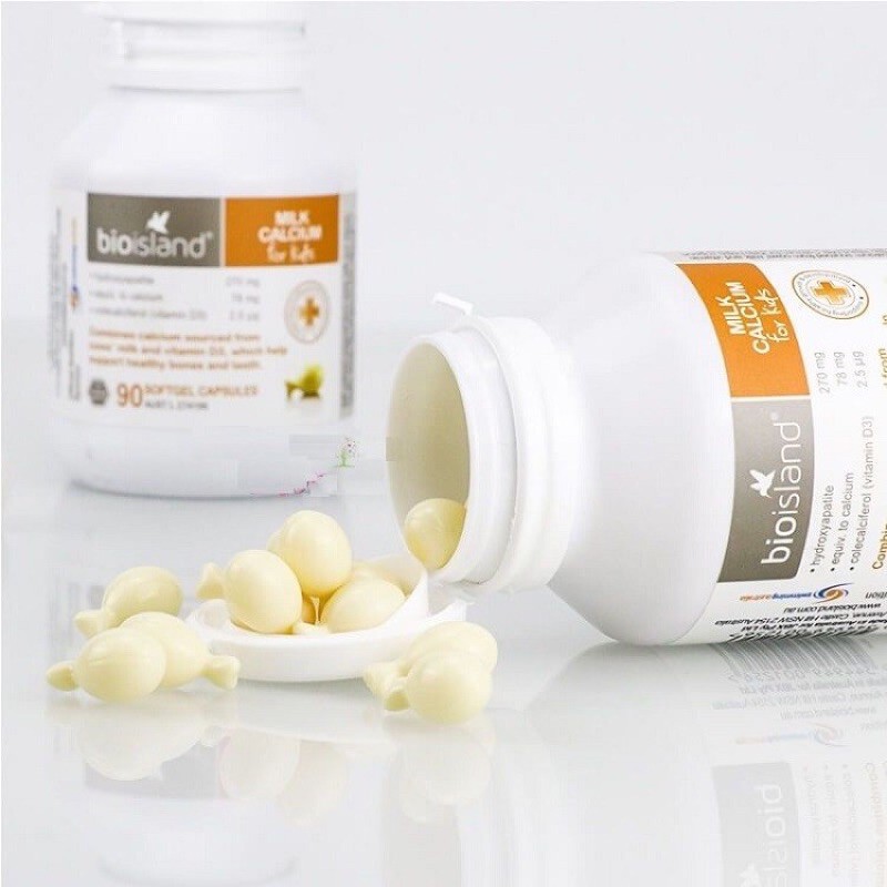 Bio island Milk Canxi cho bé 7m+ Úc