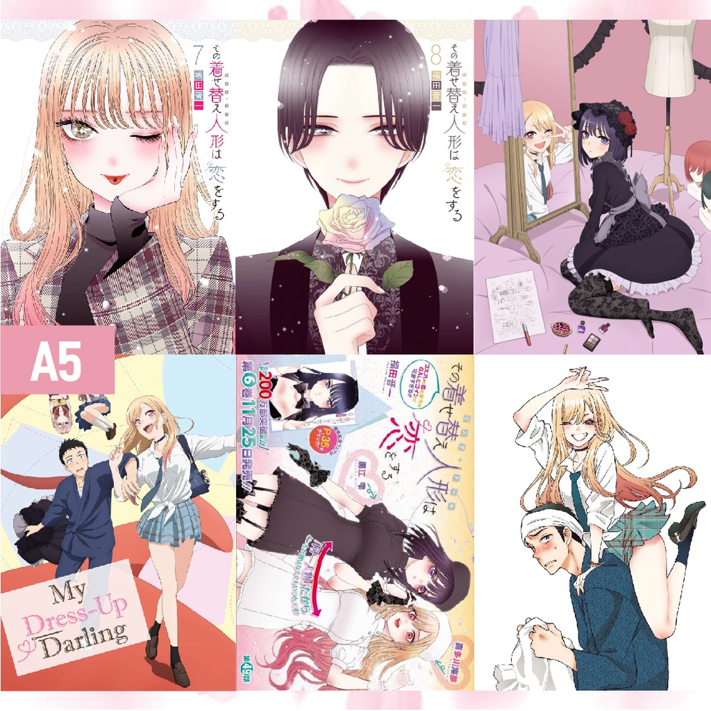 [COMBO] [135-300gsm] Poster Anime/Manga My Dress Up Darling - Glossy Giấy Ảnh Bóng A4,A5 PT02