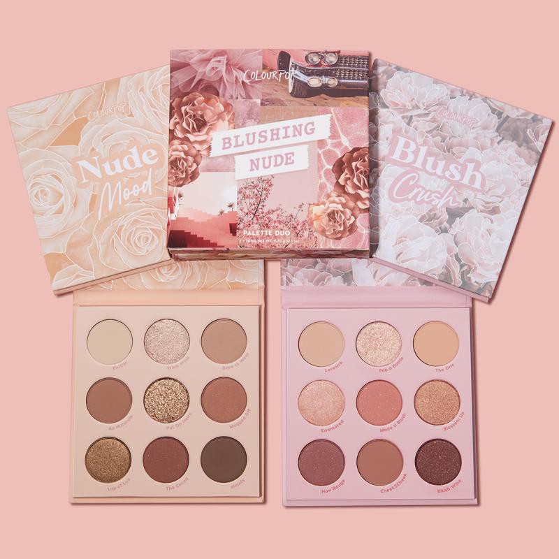 Bảng phấn mắt Colourpop Blush Crush/ Nude Mood