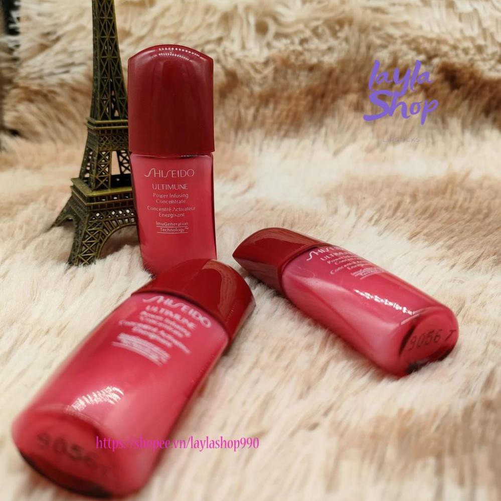 Tinh Chất Dưỡng Da Shiseido Ultimune Power Infusing Concentrate 10ml - bảo vệ làn da khỏe mạnh rạng rỡ