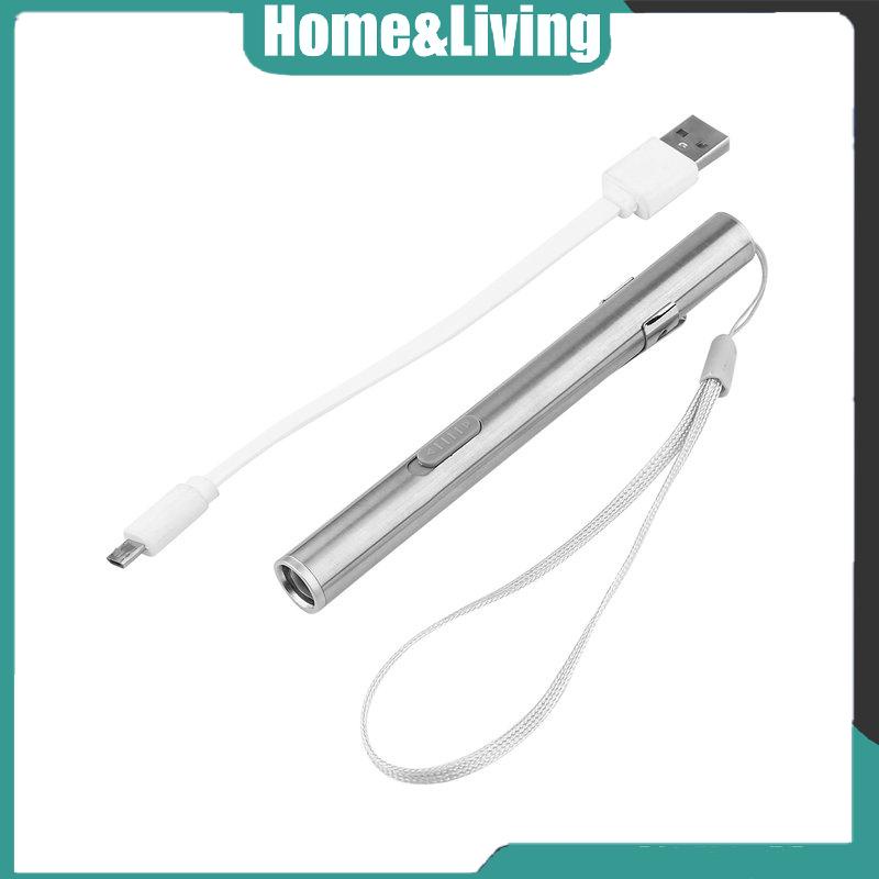 Giao hàng trong vòng 24 giờ⚡Đèn Pin Bỏ Túi LED sạc usb - Đèn Bin Vỏ Hợp Kim Siêu Bền Mini Siêu Sáng - Chống Nước