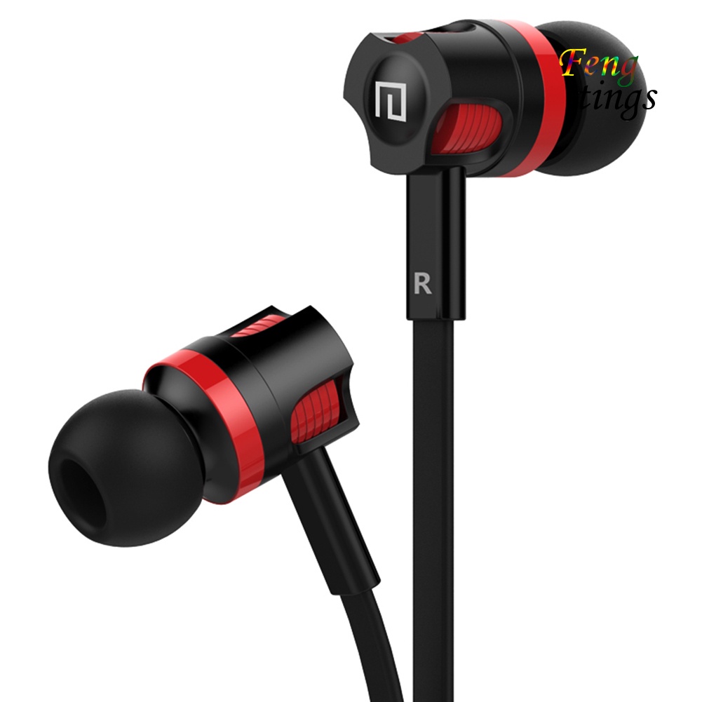 Tai Nghe Nhét Tai Âm Thanh Stereo Sống Động Có Micro Cho Điện Thoại
