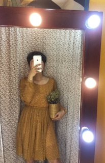 Đầm voan vintage