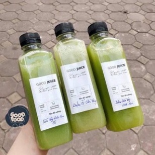 set 10 chai nhựa vuông nắp đen dung tích 330ml làm trà thái, trà sữa