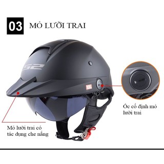 NÓN BẢO HIỂM REBELLION LS2 OF590