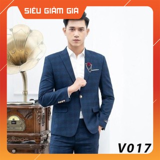 Áo vest nam cao cấp V017 form hàn quốc