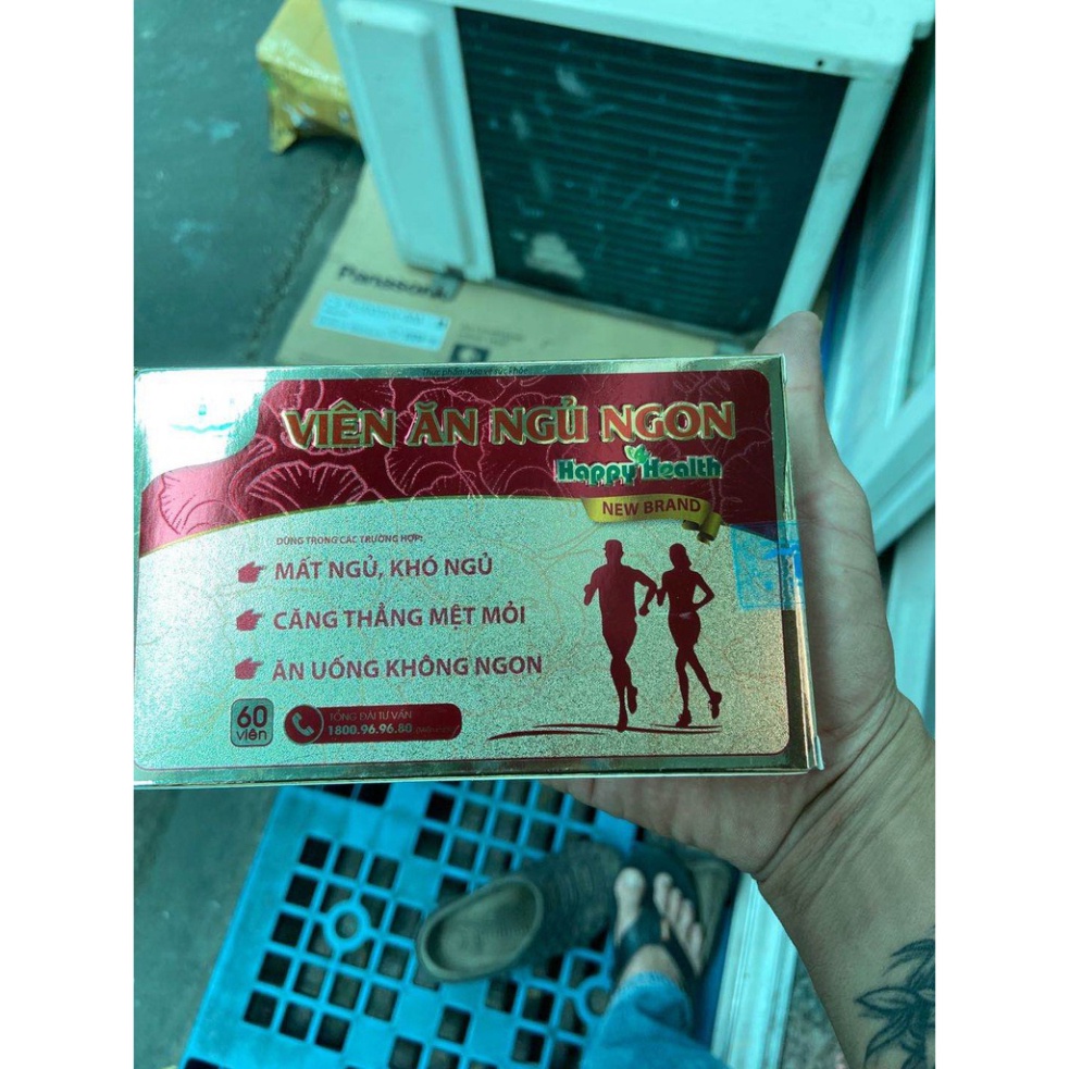 [Chính hãng]  VIÊN ĂN NGON NGỦ NGON HAPPY HEALTH - Hộp 60 viên  Date mới