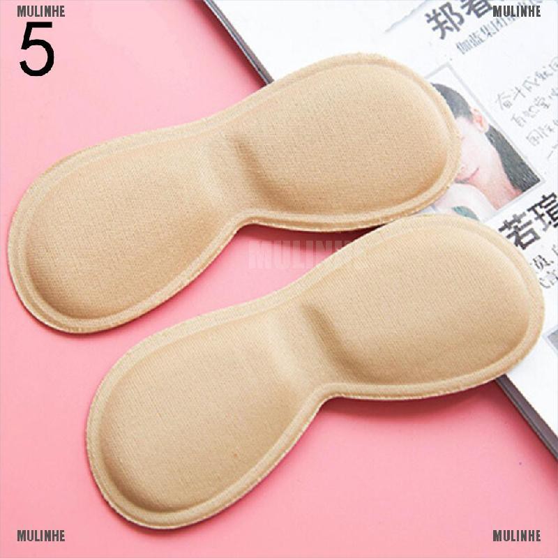 Set 2 Miếng Lót Đế Giày Vải Dán Gót Chân Sau Lưng