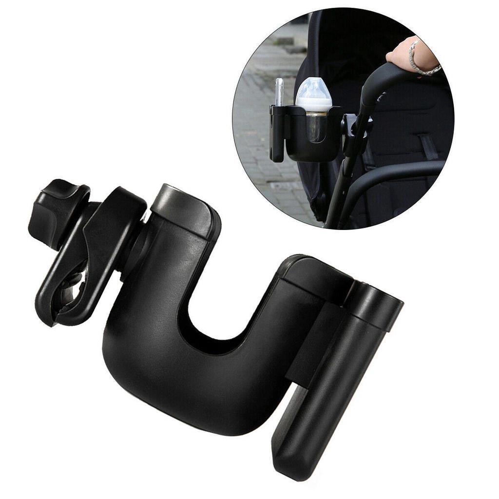 Giá Đỡ Cốc Nước / Điện Thoại Gắn Xe Đẩy Em Bé ESPO Pram Chất Lượng Cao