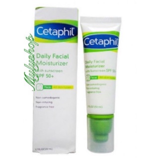 Kem dưỡng ẩm chống nắng bảo vệ da Cetaphil Daily Facial Moisturizer spf50+ 50ml