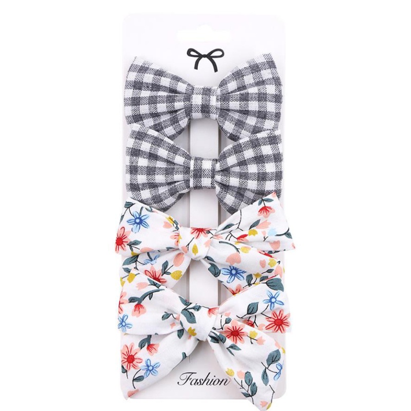 Kẹp Tóc Mini Chống Trượt Phong Cách Lolita Cho Toddl