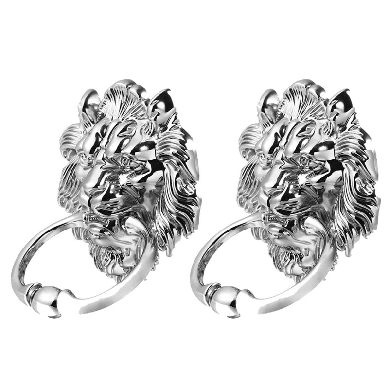 2 Tay Nắm Ngăn Kéo Hình Sư Tử Sáng Tạo