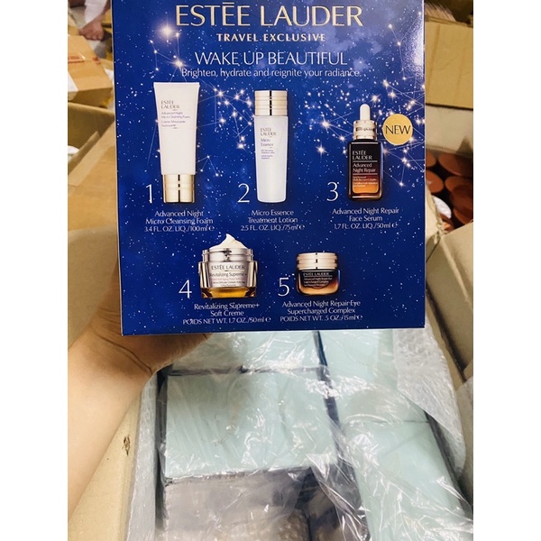 Set/Tách Set Dưỡng Da Estee Lauder Full Size 5 Món