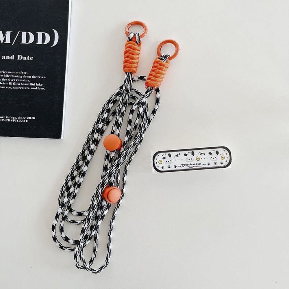 Dây Đeo Cổ Bằng Polyester Họa Tiết Hoạt Hình Dễ Thương Cho Điện Thoại