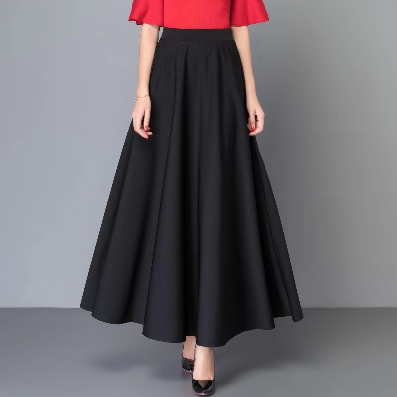 Chân Váy Maxi Dáng Chữ A Plus Size S-3XL