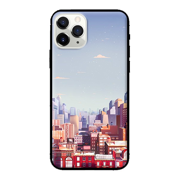 Ốp Lưng Iphone 11 - 11 Pro - 11 Pro Max - Tranh Thành Phố