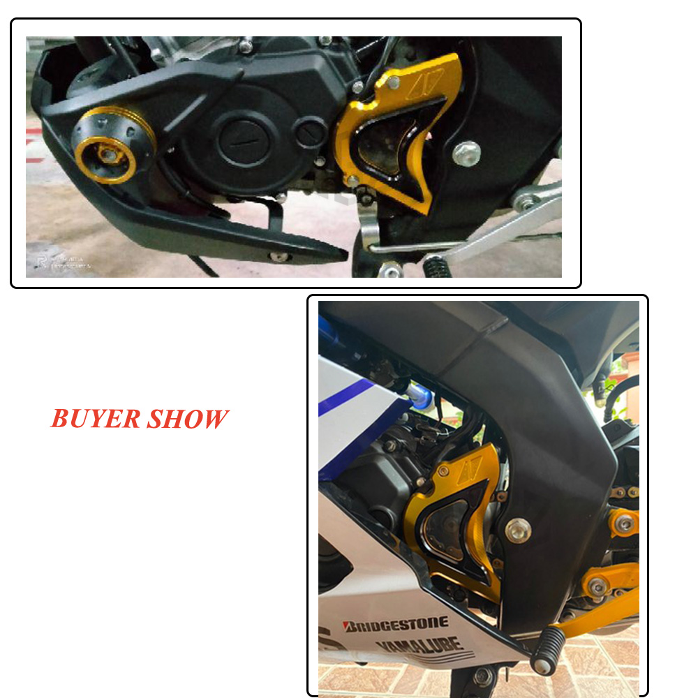 Khung Hợp Kim Bảo Vệ Xích Xe Mô Tô Yamaha M-Slaz150 Tfx150