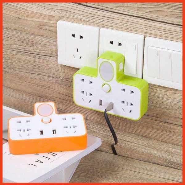 [FREESHIP❤️] Ổ CẮM ĐIỆN CHỮ T CÓ ĐÈN PHÁT SÁNG