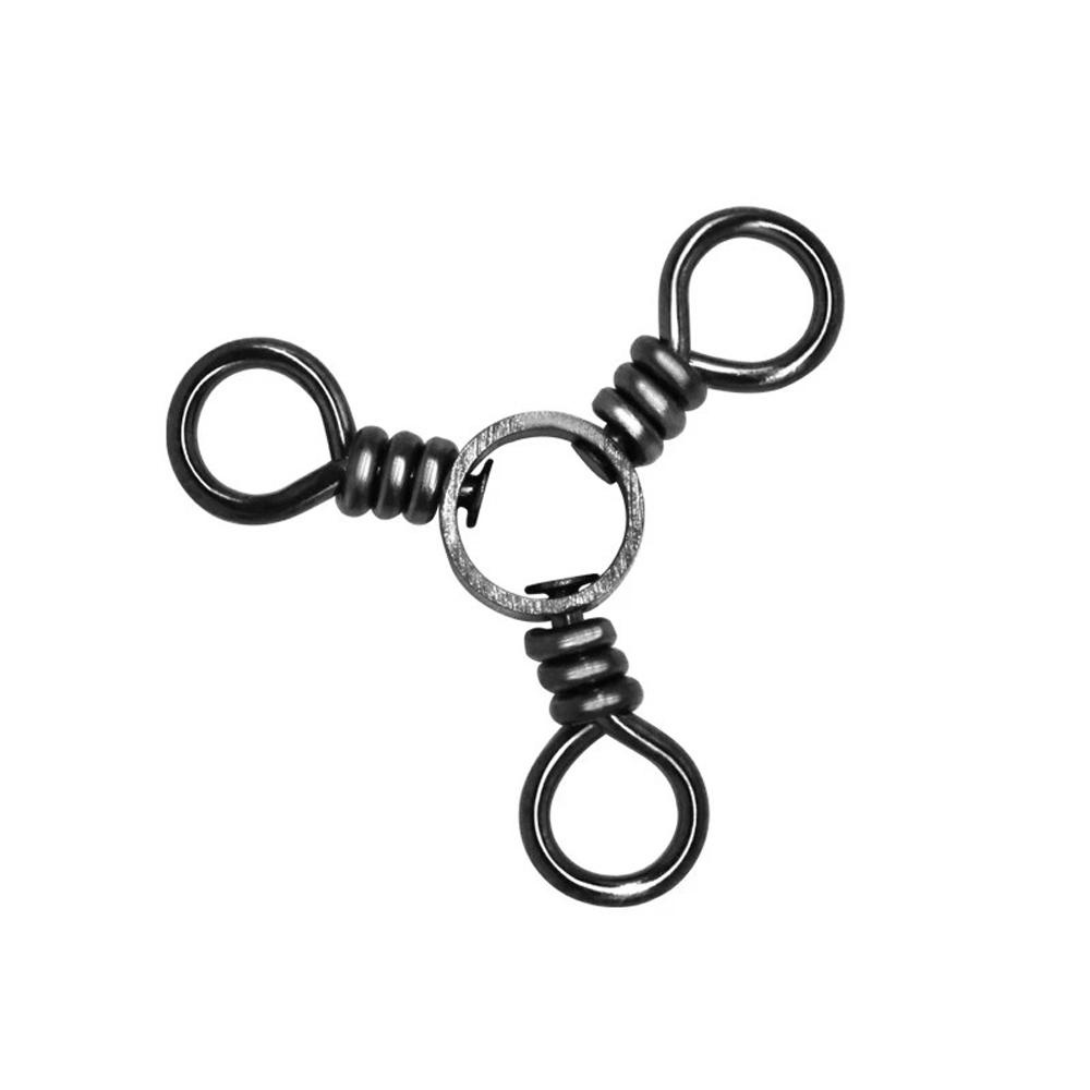 Móc Nối 3 Chiều Màu Đen Cho Cần Câu Cá