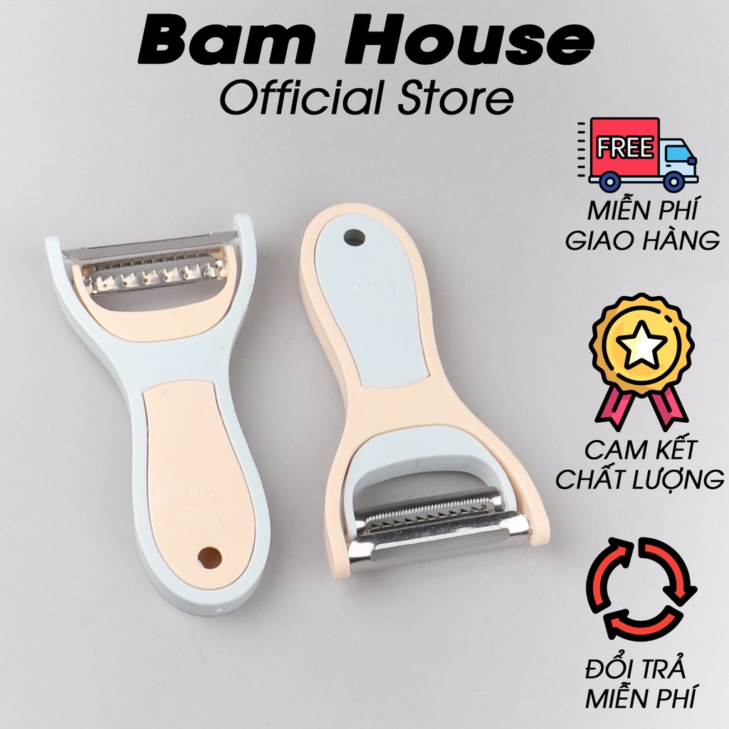 Dao bào đa năng inox Bam House có thể tách làm 2 siêu bén cao cấp B2L01 - Gia dụng bếp