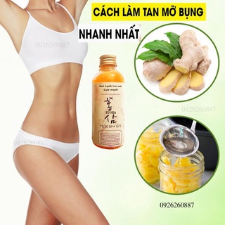 Gel Tan Mỡ Cấp Tốc Hàn Quốc Tặng Đai Nịt Bụng
