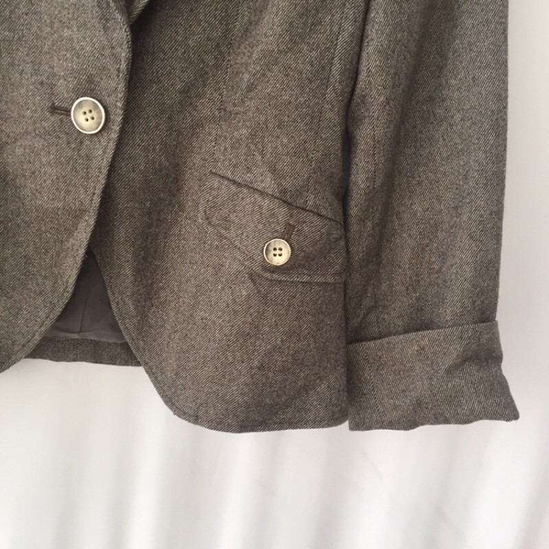 Blazer Plein Korea xinh xắn chất nỉ