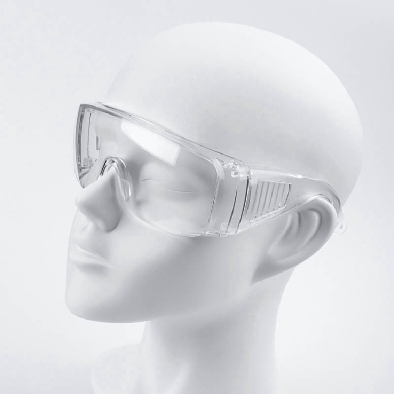 【cfh】Adult and Children Anti-droplets Dust-proof Transparent Ventilated Safety Goggles Eye Protection Glasses