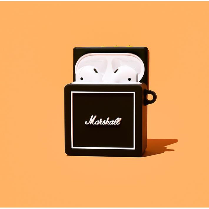 Vỏ Bảo Vệ Hộp Sạc Tai Nghe airpods 1 2 pro Bằng Silicon Hình Chiếc Loa Độc Đáo Thời Trang