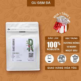 Strong Robusta, Cà phê nguyên chất pha phin đậm đà, hậu vị ngọt 100% Robusta gu truyền thống C.O.C Saigon