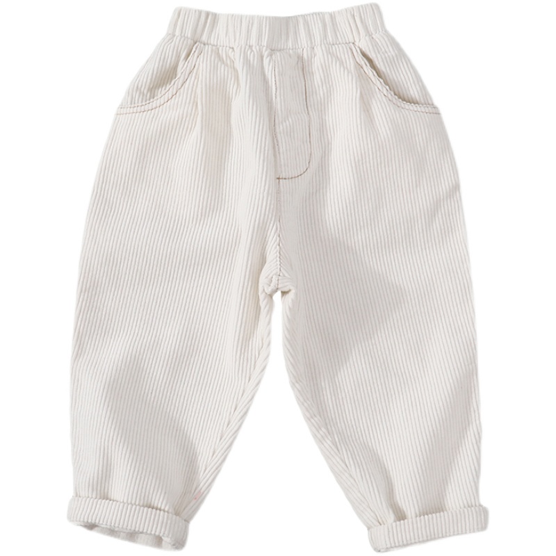 Quần Dài Vải Nhung cotton Thời Trang Hàn Quốc 2023 Cho Bé Trai