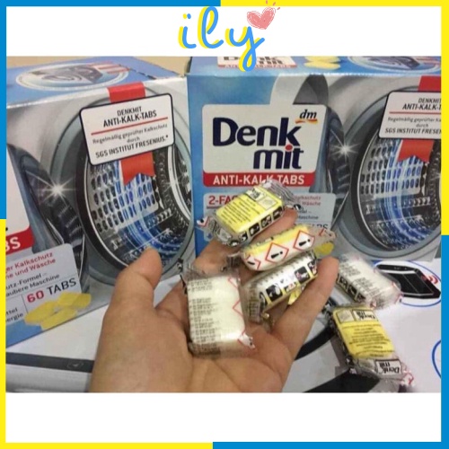 Viên tẩy lồng giặt Denkmit HÀNG CHUẨN ĐỨC ILY