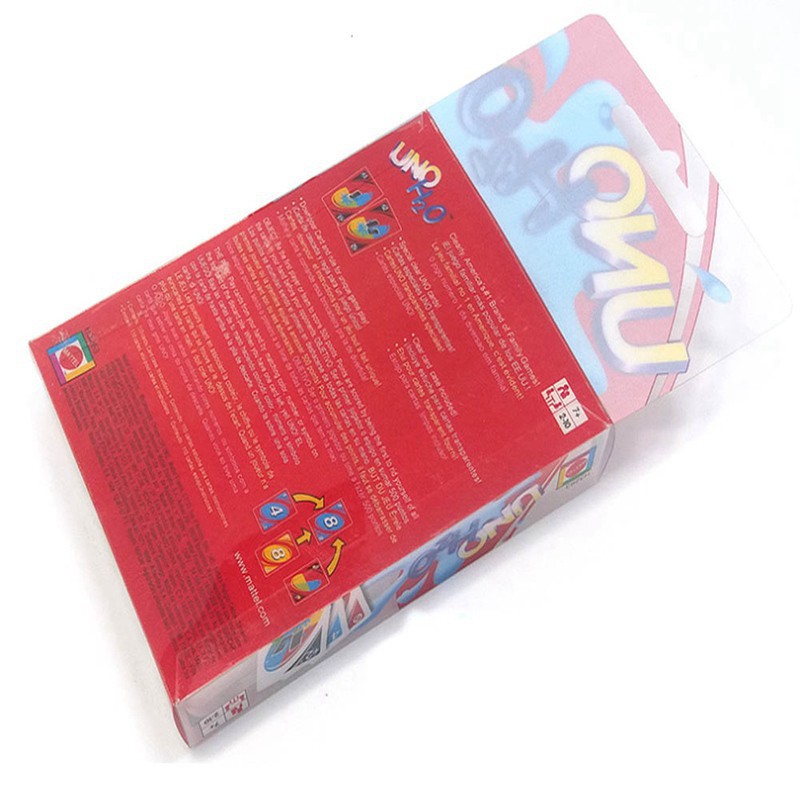Bộ Bài Uno Bằng Nhựa Trong Suốt Chống Thấm Nước