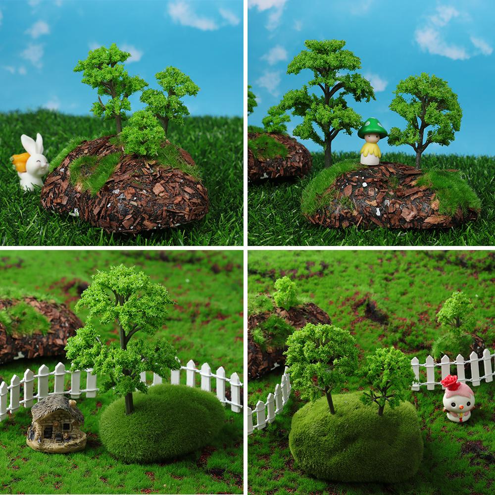 Set 10 / 20 Mô Hình Cây Banyan 4 / 7 / 5.5 / 8.5 / 12cm Trang Trí Tiểu Cảnh