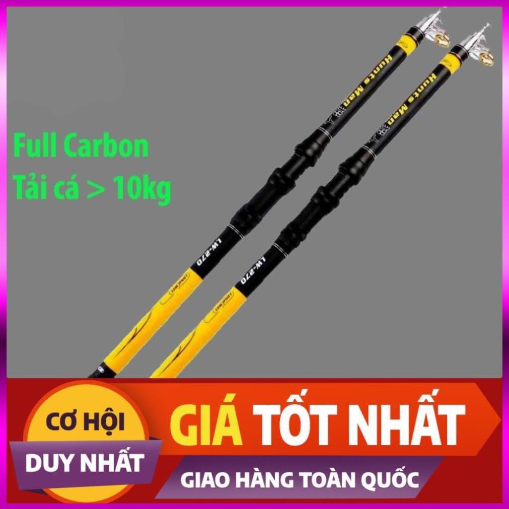 [Xả Kho 3 Ngày]  Cần câu rút tự động HUNTS MAN LW ĐÀI LOAN siêu khoẻ khoen sứ chống xoắn cước - ĐỒ CÂU PHÍA BẮC - S25