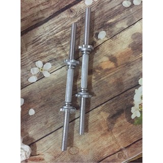 Bộ 2 đòn tay 50cm phi 27 lắp max tạ