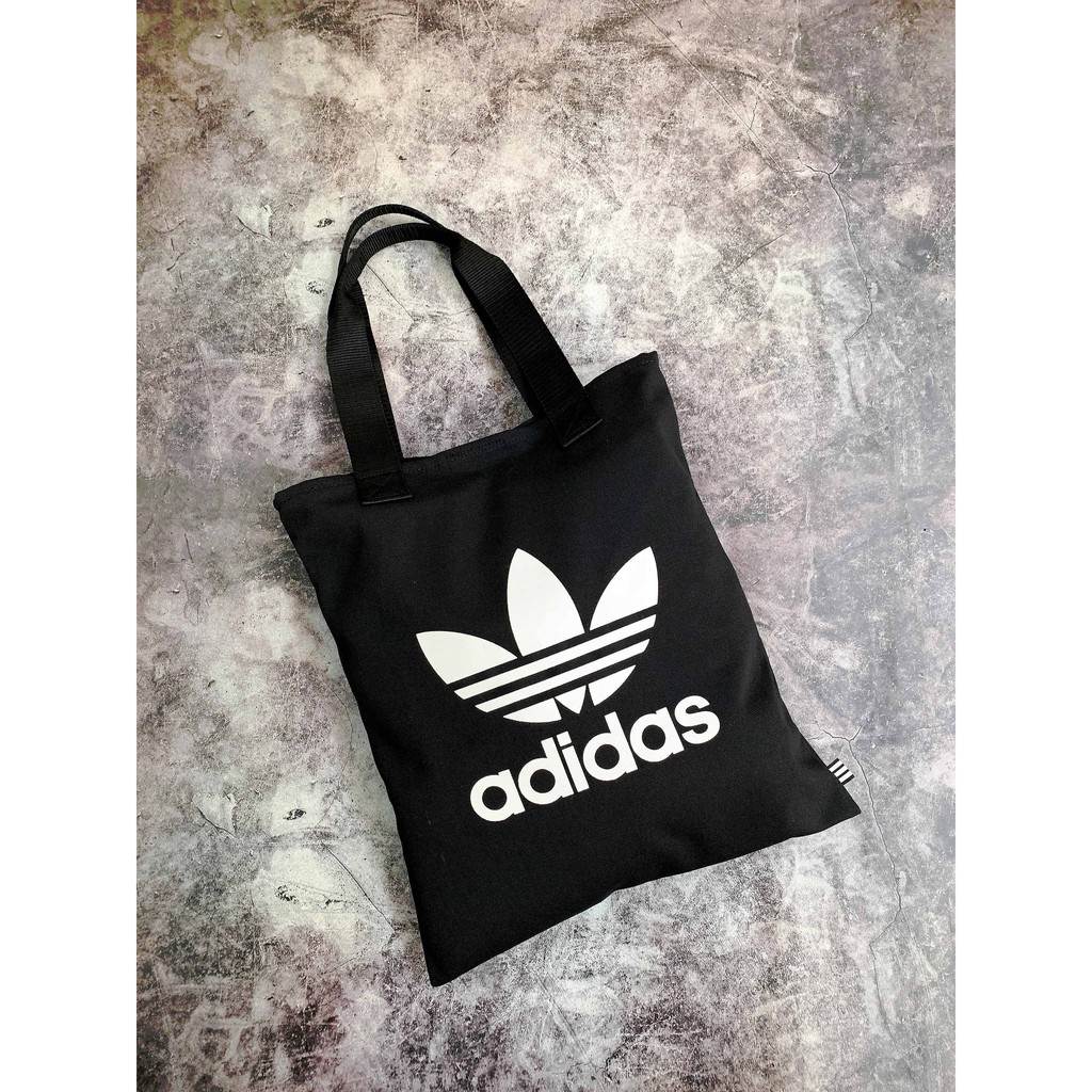 ⚡️ (ảnh thật + Video) Túi ToteBag adidas Trefoil SHOPPER Black - DW5215 | HÀNG XUẤT XỊN FULL TEM TAG /  CÓ SẴN HÀNG