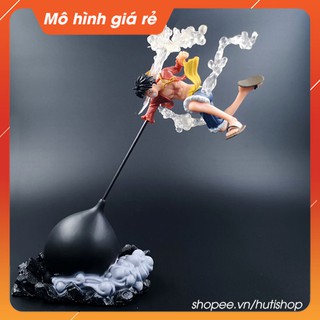 Mô hình Luffy mũ rơm gear 3 nắm đấm haki siêu khổng lồ – One Piece