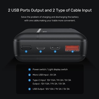 Sạc Dự Phòng Topk I2015P 20.000mAh