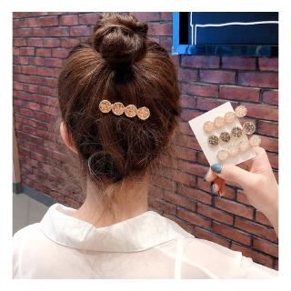 Kẹp Tóc Đính Đá Pha Lê Phong Cách Hàn Quốc