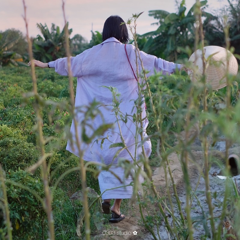 Áo khoác sơmi oversize - Thong Dong - 0303 studio ✿