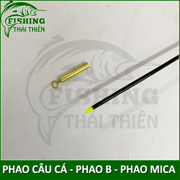 Phao câu cá, Phao B Mica Dùng Đèn Bẻ Sáng