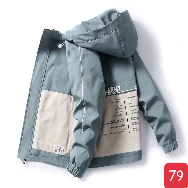 Áo khoác nam kaki 2 lớp [ Free Ship ]  thời trang cao cấp ms79 menfashion96
