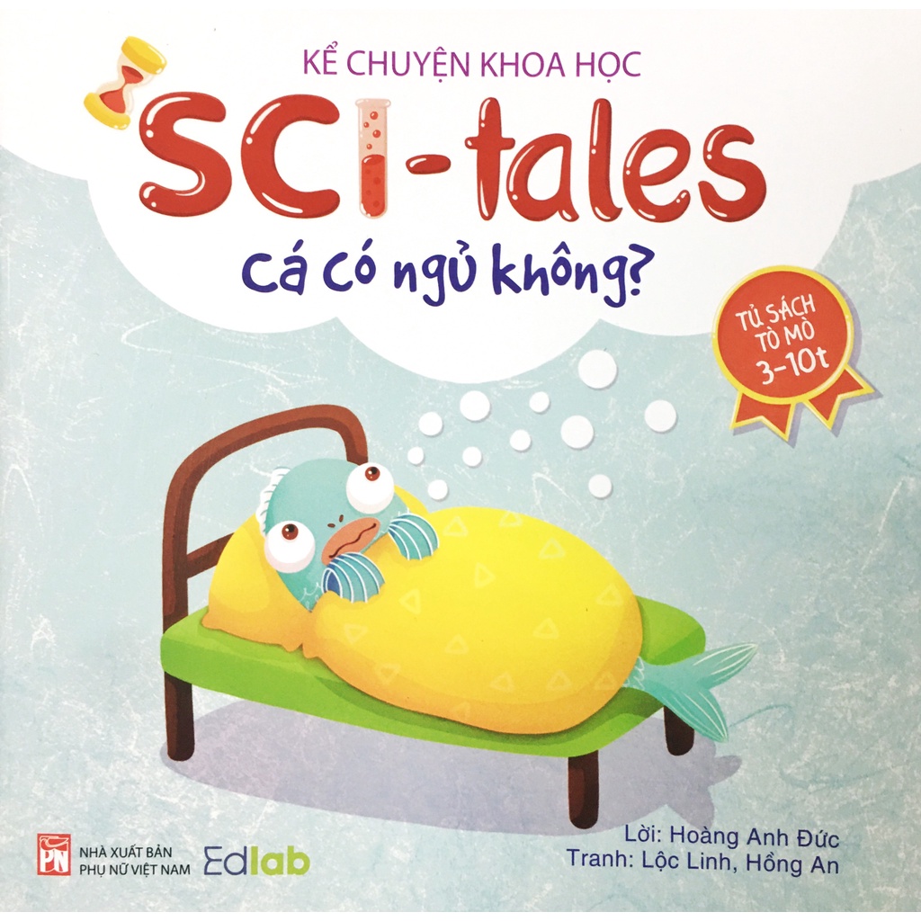 Sách - Tủ Sách Tò Mò 3-10t - Cá Có Ngủ Không?