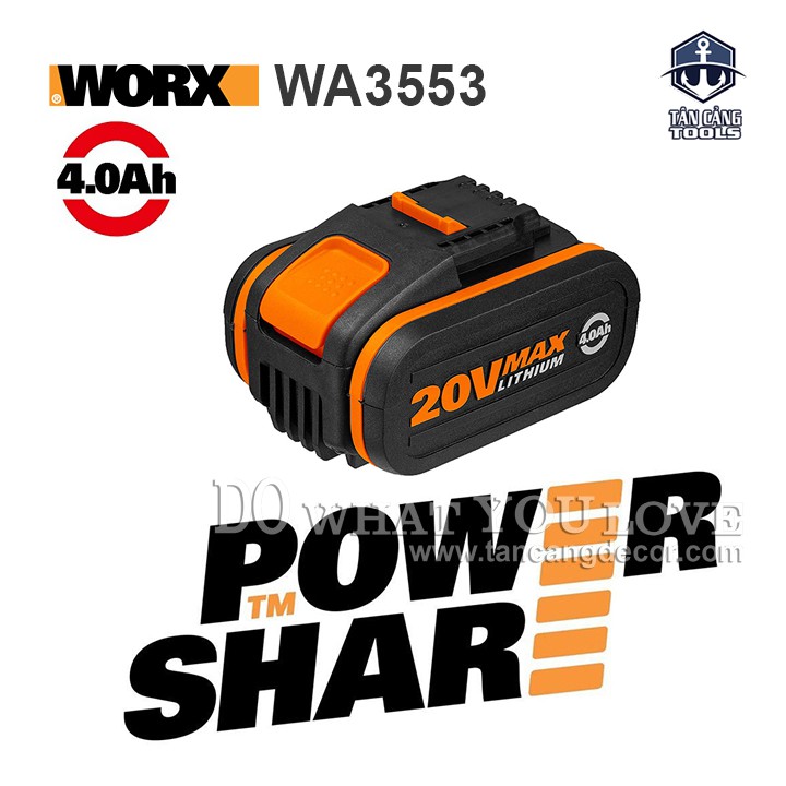PIN LITHIUM WORX WA3553